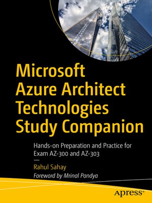cover image of Microsoft Azure Architect Technologies Study Companion